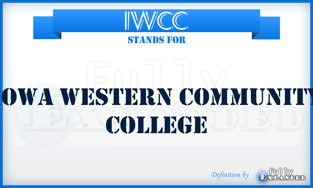 IWCC - Iowa Western Community College