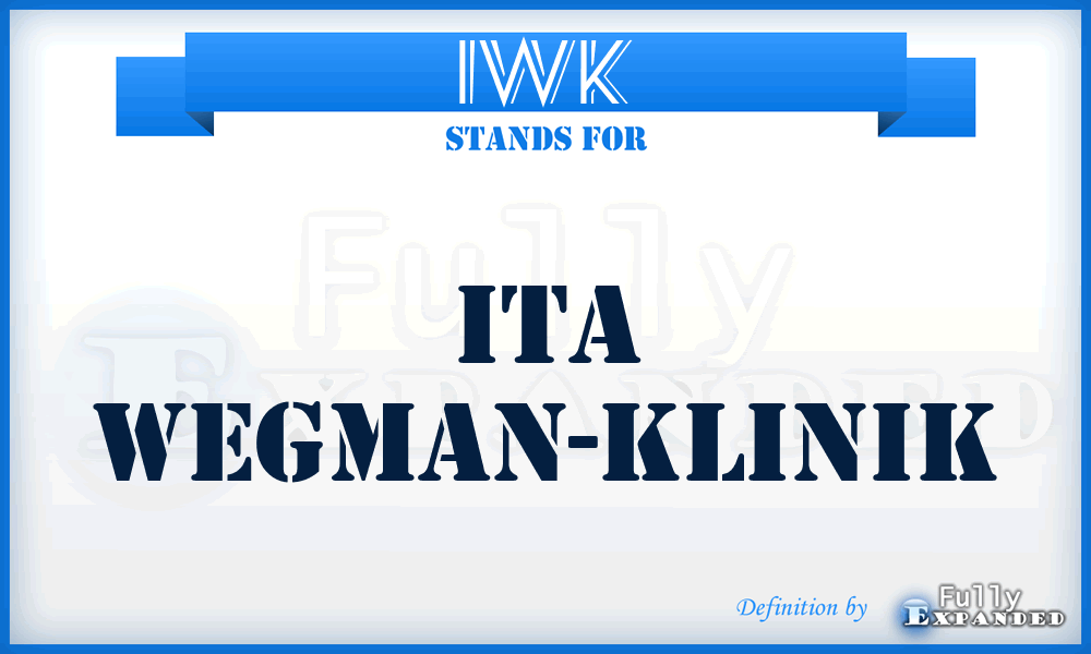 IWK - Ita Wegman-Klinik