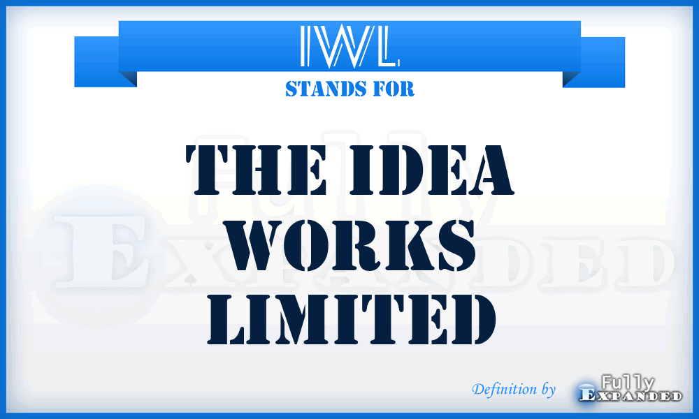 IWL - The Idea Works Limited