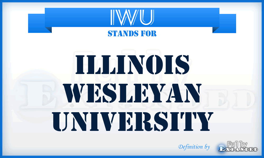 IWU - Illinois Wesleyan University