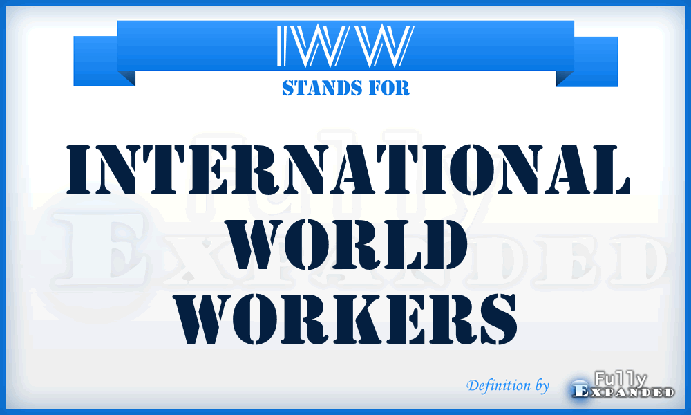IWW - International World Workers