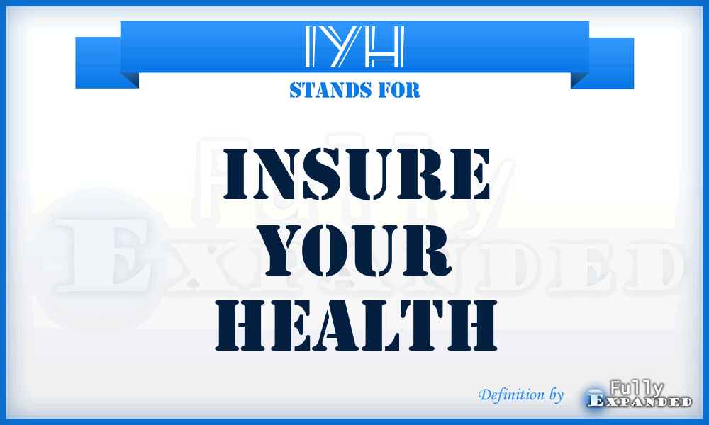IYH - Insure Your Health