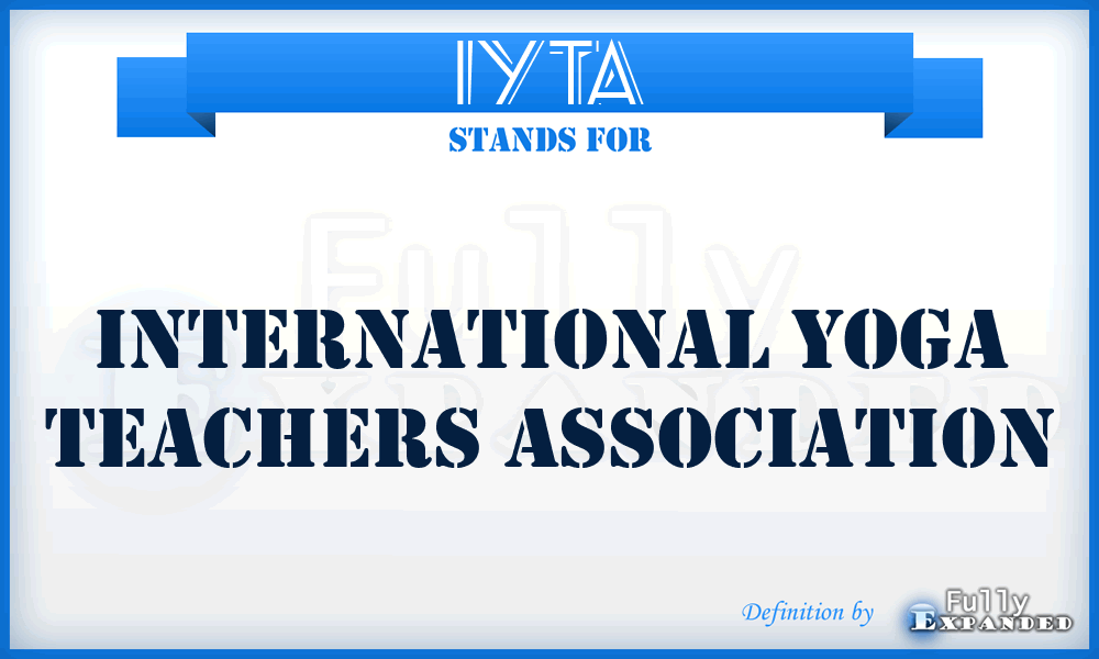 IYTA - International Yoga Teachers Association