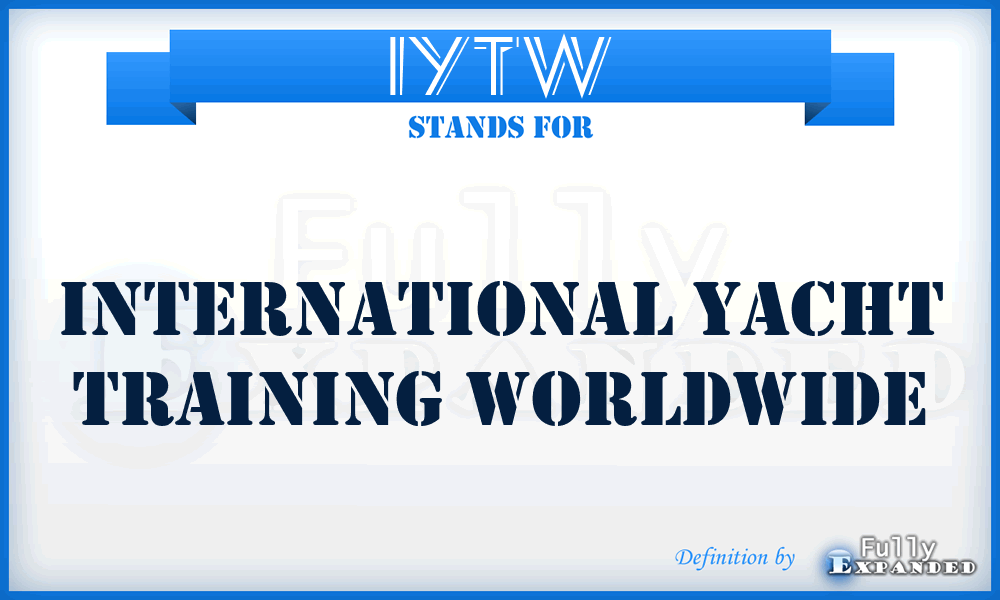IYTW - International Yacht Training Worldwide