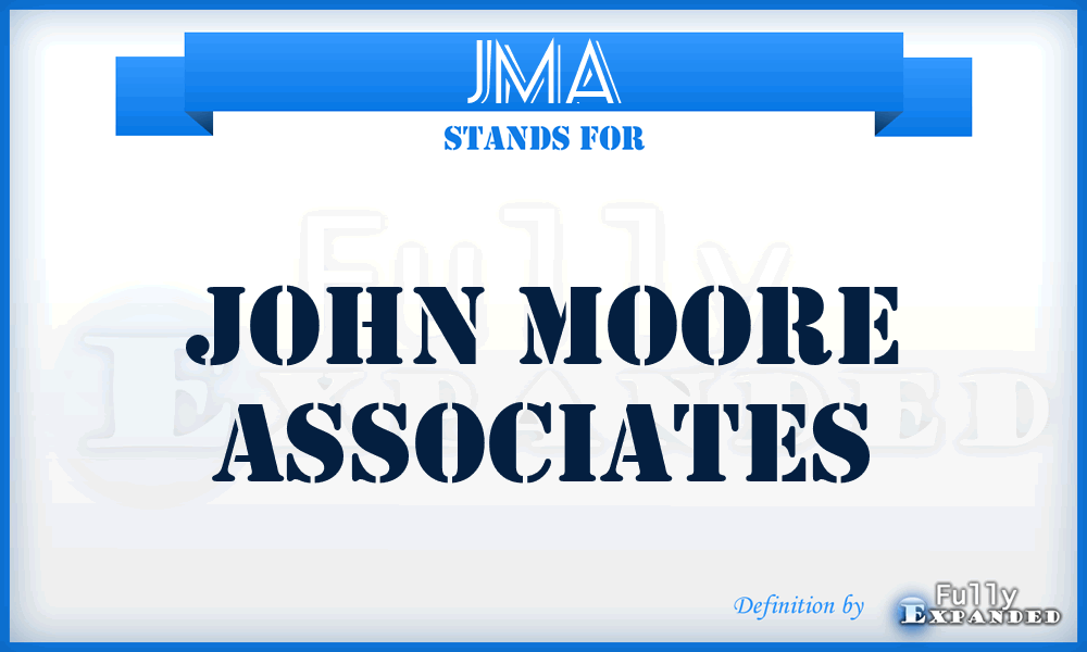 JMA - John Moore Associates