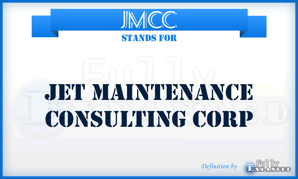 JMCC - Jet Maintenance Consulting Corp