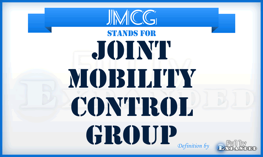 JMCG - Joint Mobility Control Group