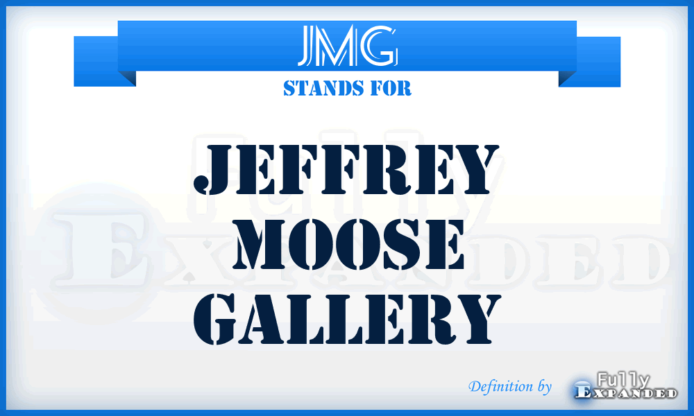 JMG - Jeffrey Moose Gallery