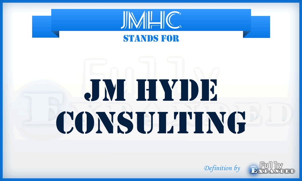 JMHC - JM Hyde Consulting