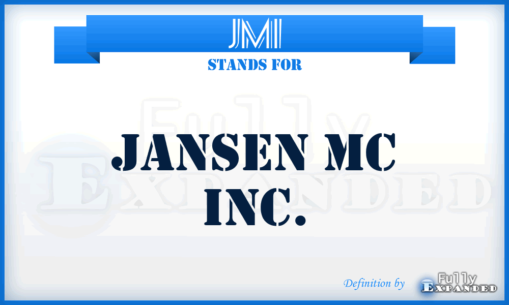 JMI - Jansen Mc Inc.