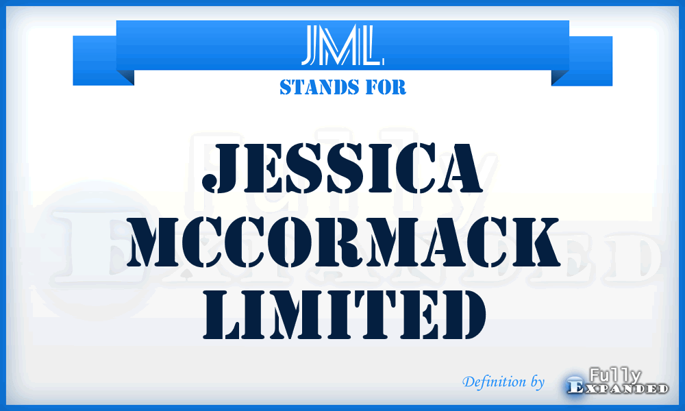 JML - Jessica Mccormack Limited