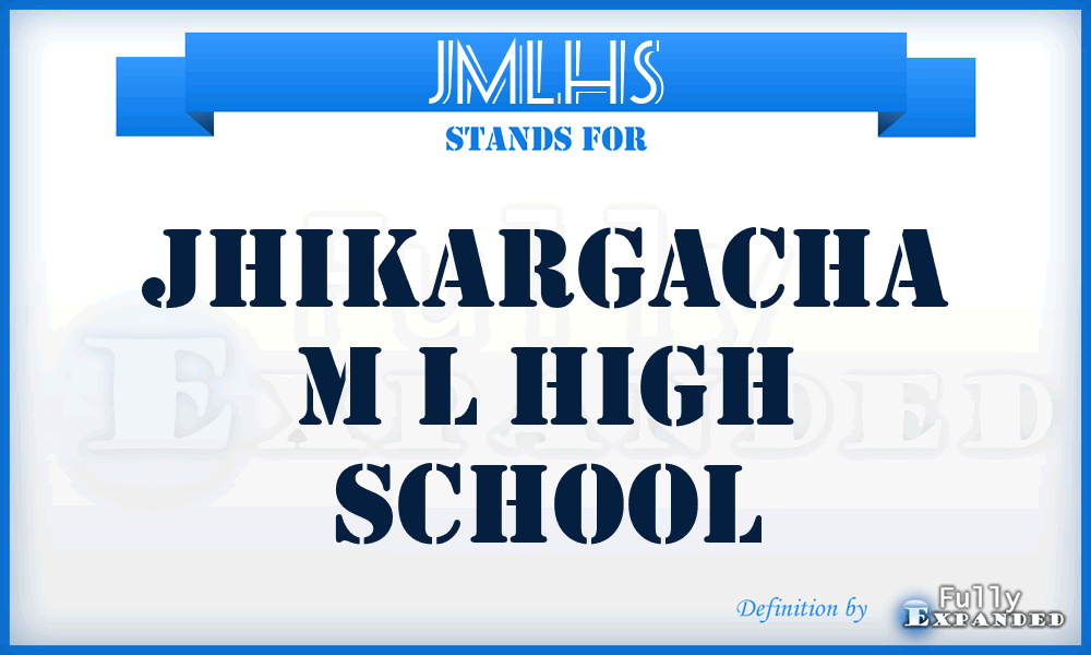 JMLHS - Jhikargacha M L High School