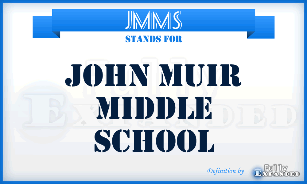 JMMS - John Muir Middle School