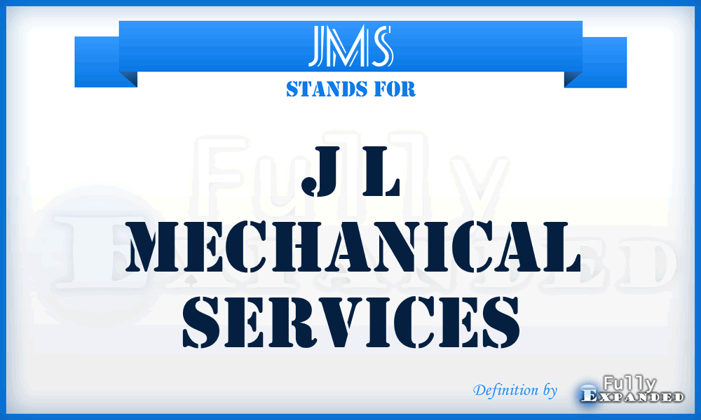 JMS - J l Mechanical Services