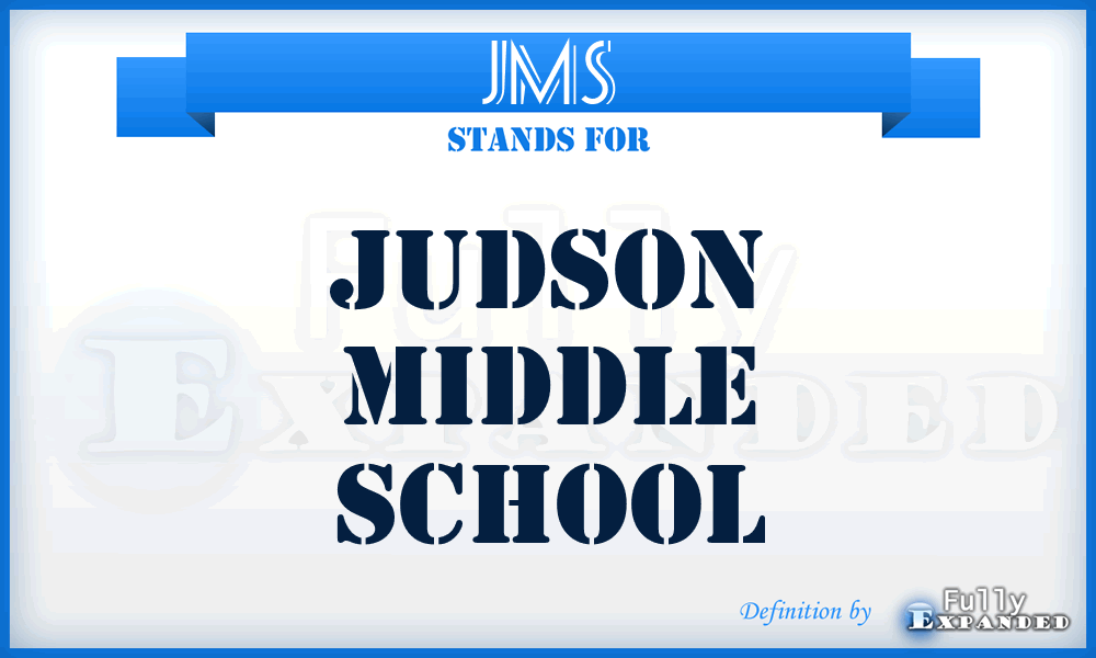 JMS - Judson Middle School