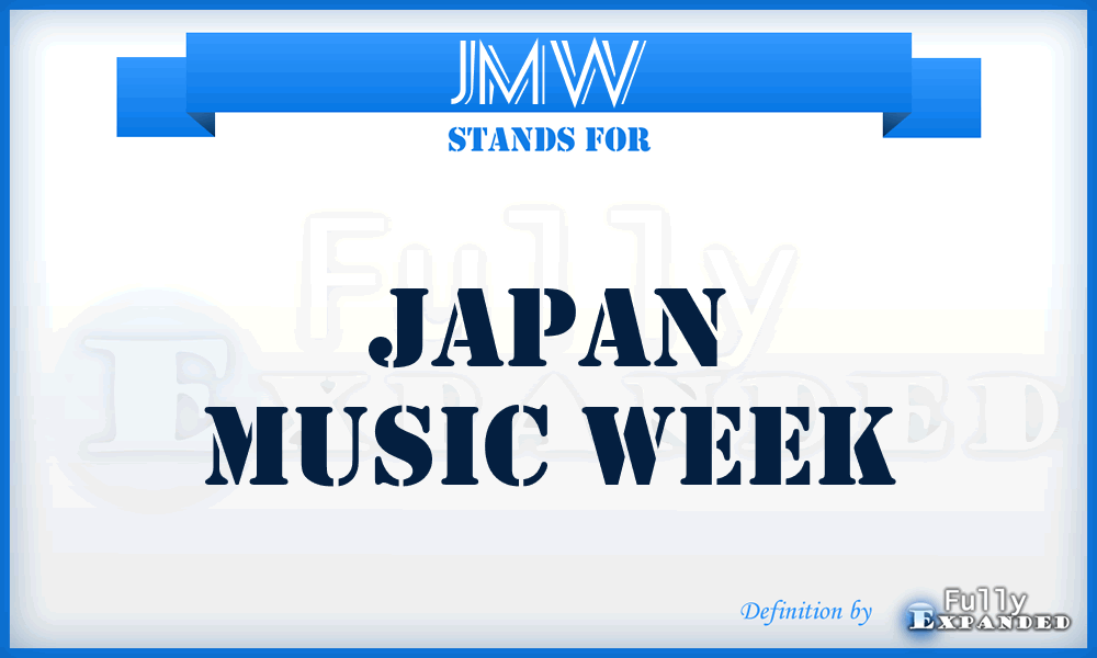 JMW - Japan Music Week