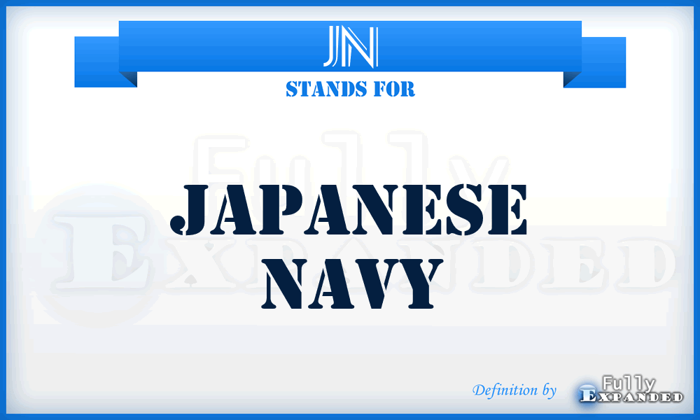 JN - Japanese Navy