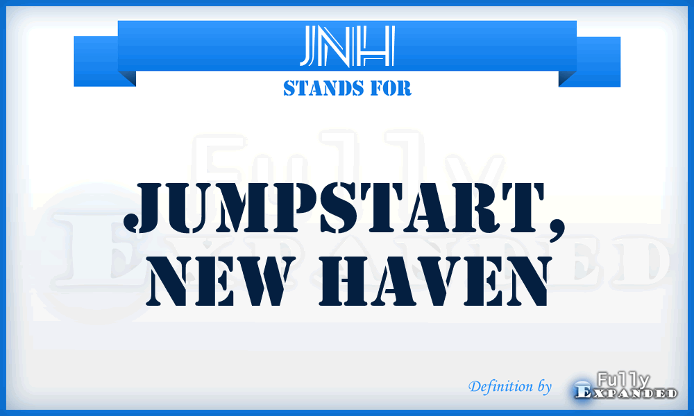 JNH - Jumpstart, New Haven