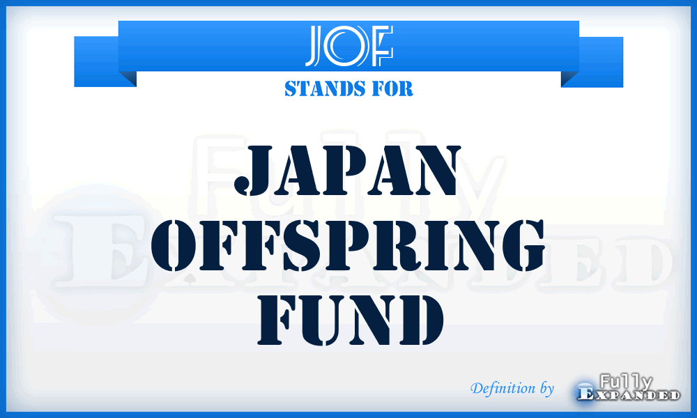 JOF - Japan Offspring Fund