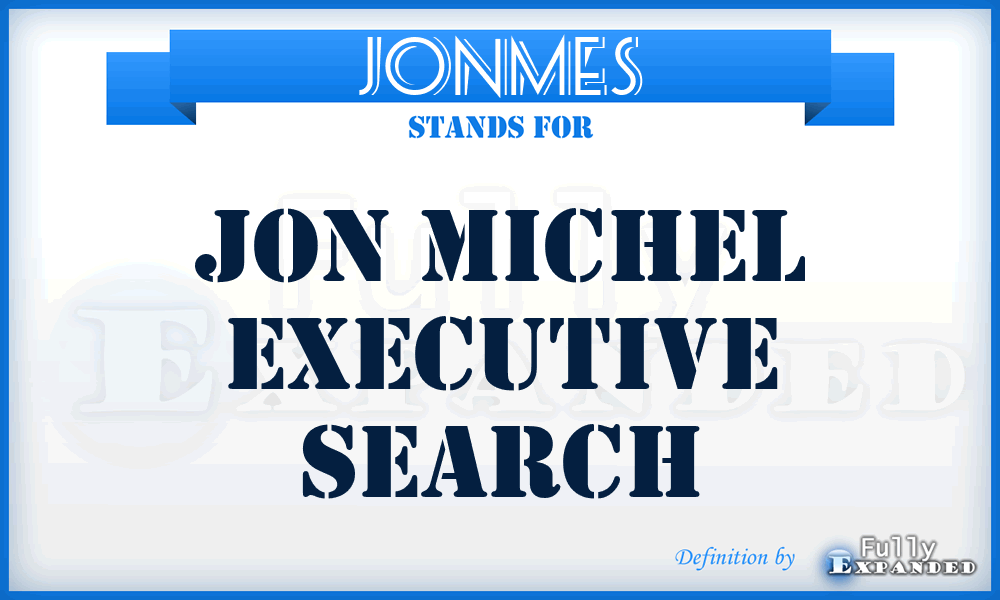 JONMES - JON Michel Executive Search