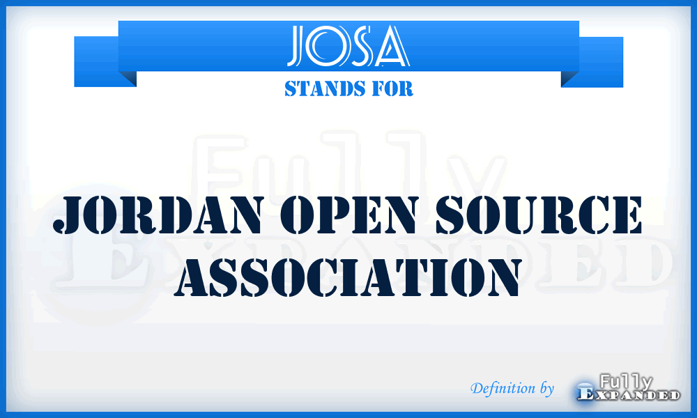 JOSA - Jordan Open Source Association