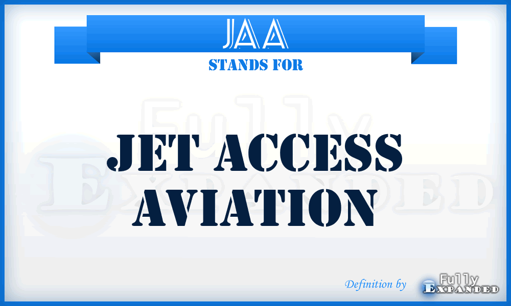 JAA - Jet Access Aviation