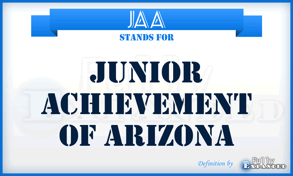 JAA - Junior Achievement of Arizona