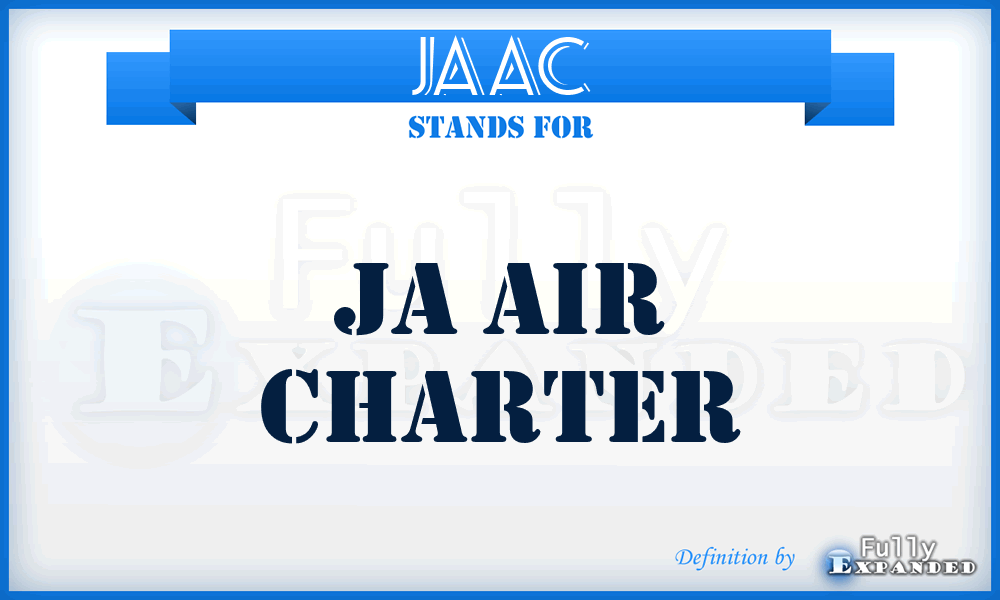 JAAC - JA Air Charter