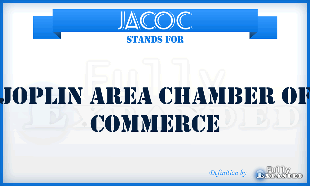 JACOC - Joplin Area Chamber Of Commerce