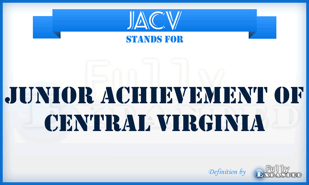JACV - Junior Achievement of Central Virginia