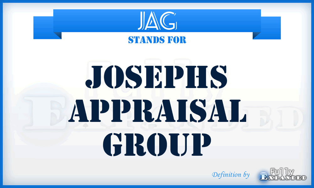 JAG - Josephs Appraisal Group