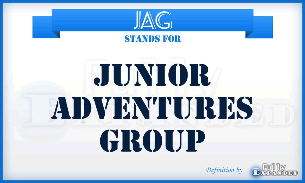 JAG - Junior Adventures Group