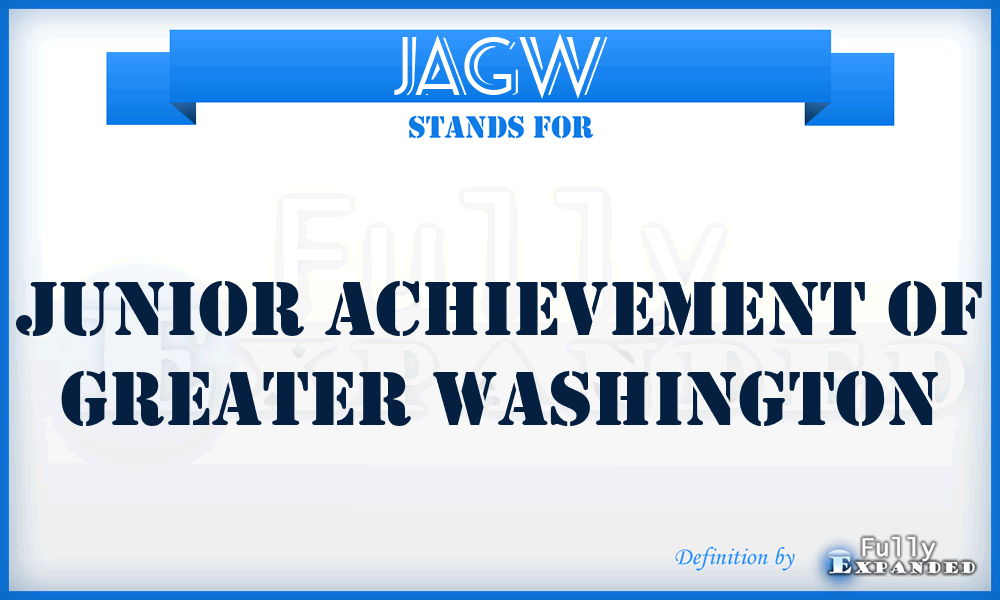 JAGW - Junior Achievement of Greater Washington