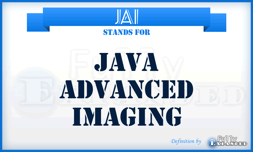 JAI - Java Advanced Imaging