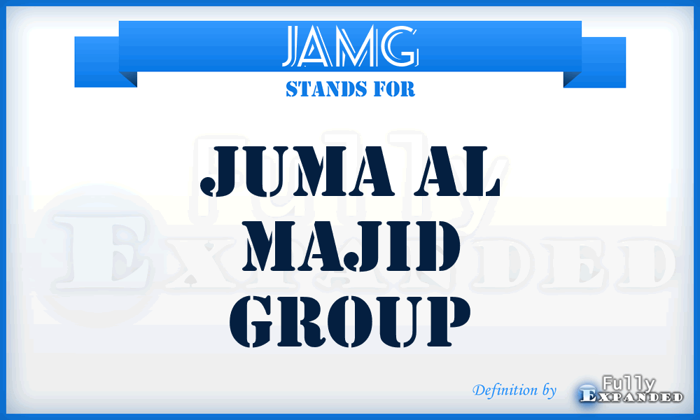 JAMG - Juma Al Majid Group
