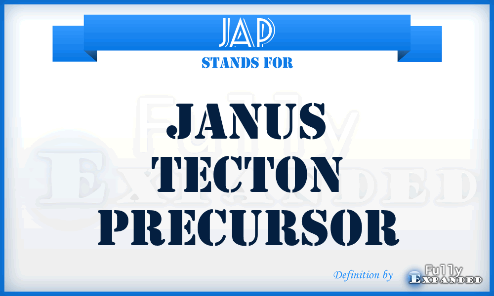 JAP - Janus tecton precursor