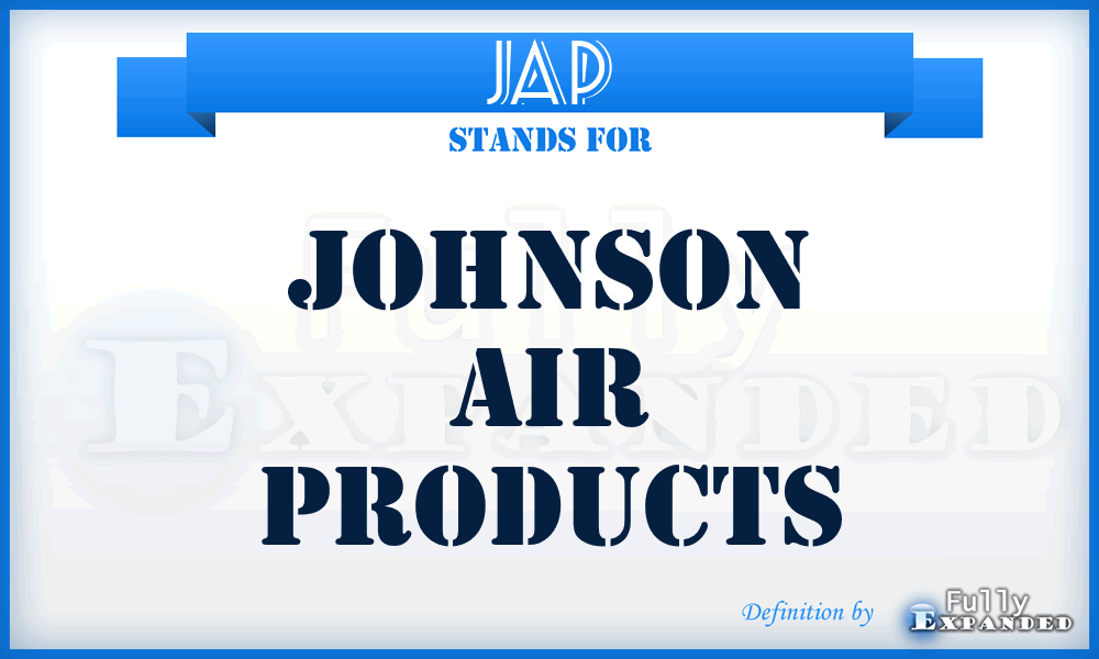 JAP - Johnson Air Products