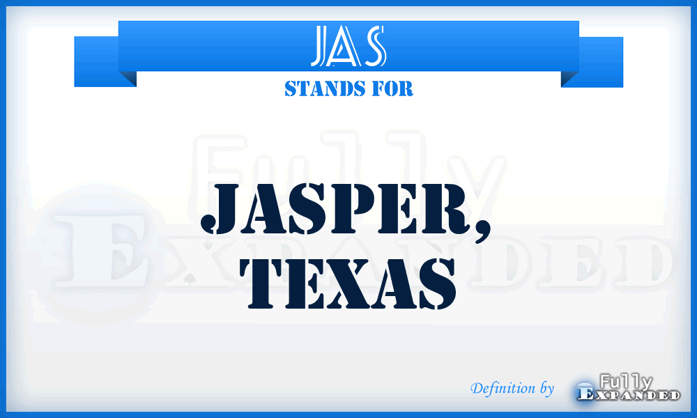 JAS - Jasper, Texas