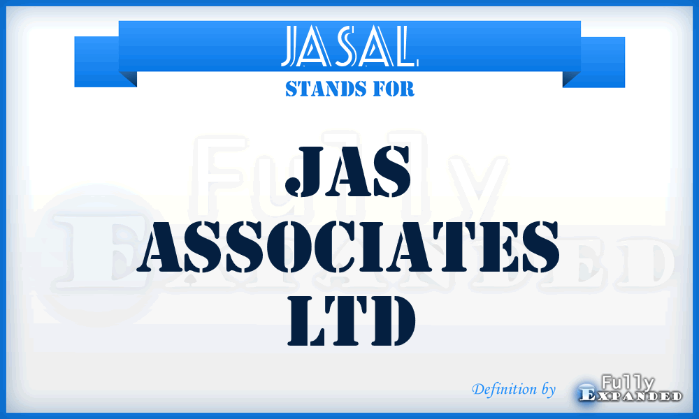 JASAL - JAS Associates Ltd