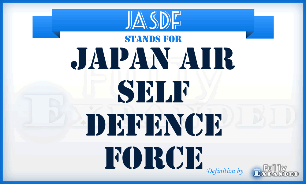 JASDF - Japan Air Self Defence Force