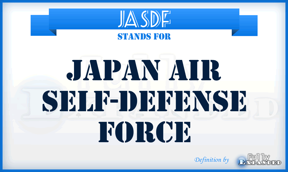 JASDF - Japan Air Self-Defense Force