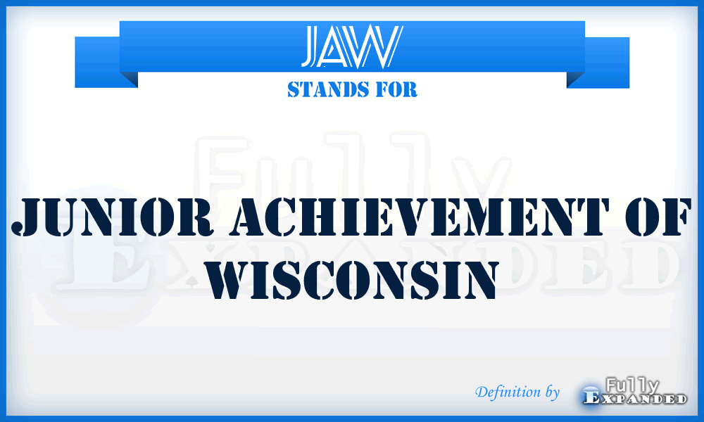 JAW - Junior Achievement of Wisconsin