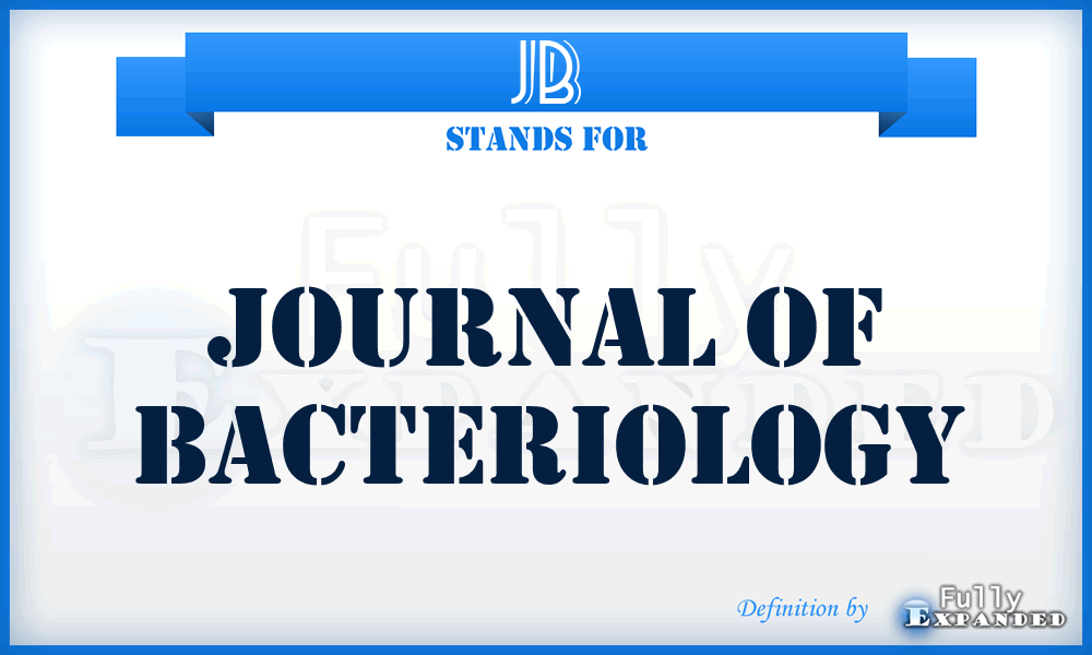 JB - Journal of Bacteriology