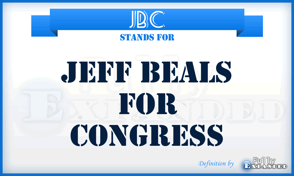 JBC - Jeff Beals for Congress