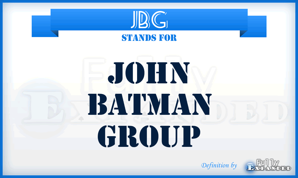 JBG - John Batman Group