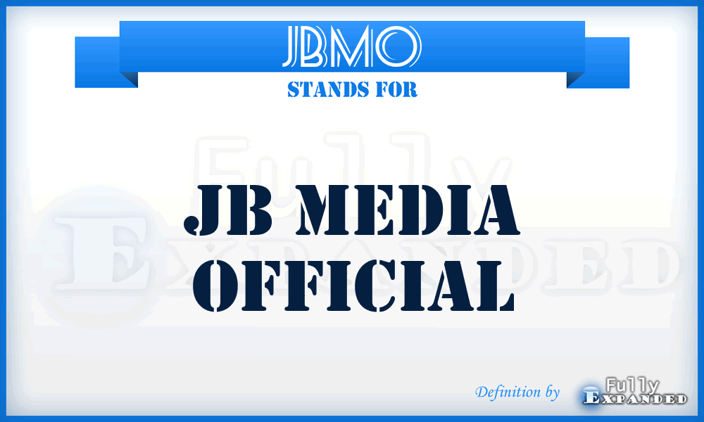 JBMO - JB Media Official