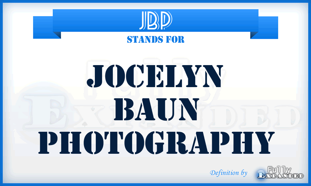 JBP - Jocelyn Baun Photography
