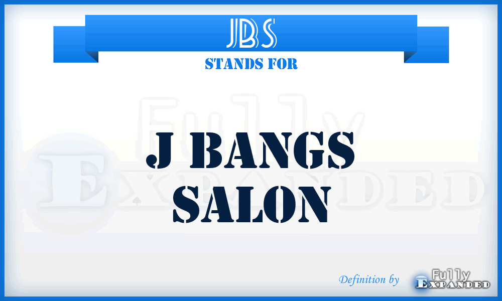 JBS - J Bangs Salon