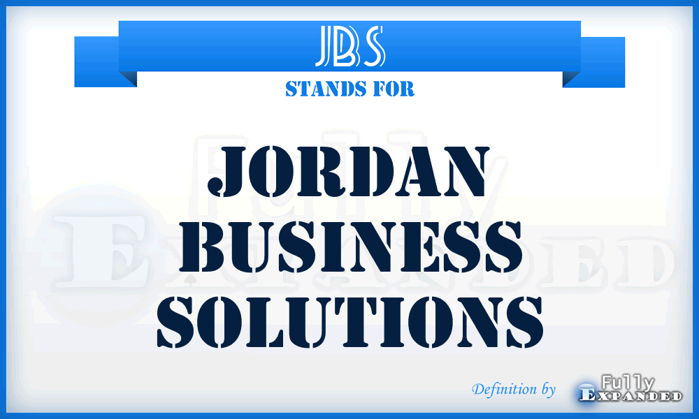 JBS - Jordan Business Solutions