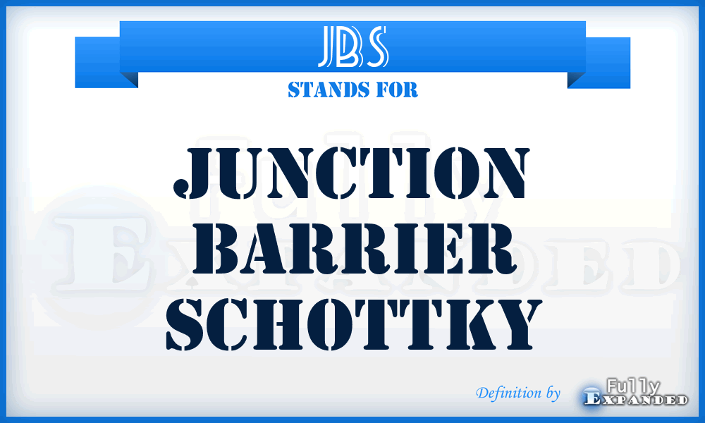 JBS - junction barrier Schottky